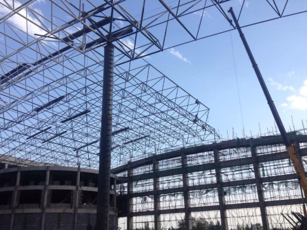 北流煤棚网架